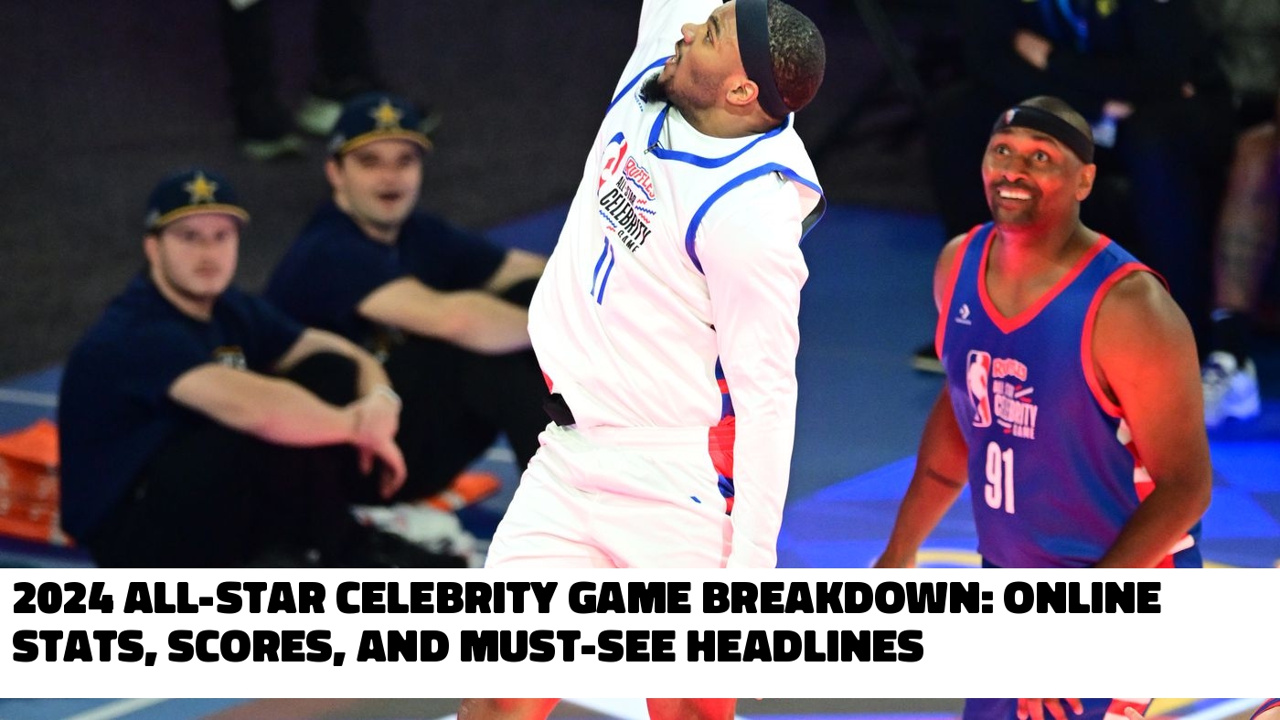 2024 AllStar Celebrity Game Breakdown Online Stats, Scores, and Must